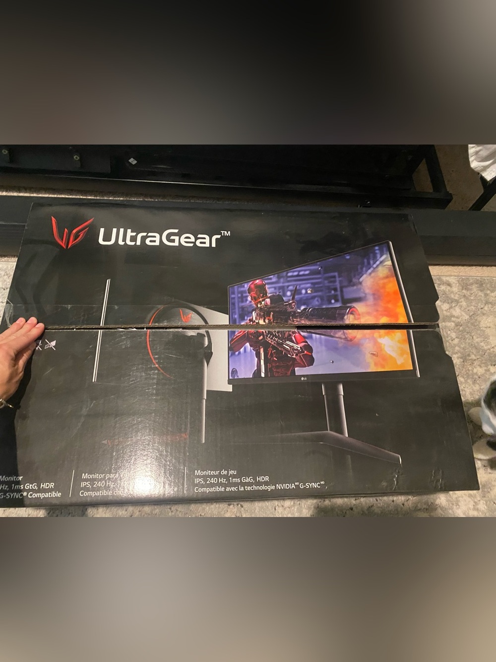 LG UltraGear NVIDIA Gaming Monitor
